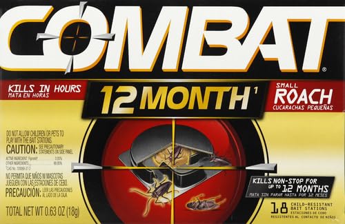 Combat Max 12 Month Roach Killing Bait 18ct