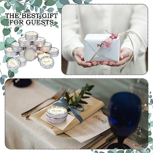 Lavender Scented Soy Wax Wedding Candle Favors