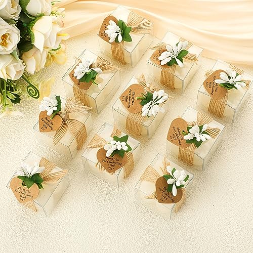 Set of 30 Wedding Favor Bubble Candles Gift Set
