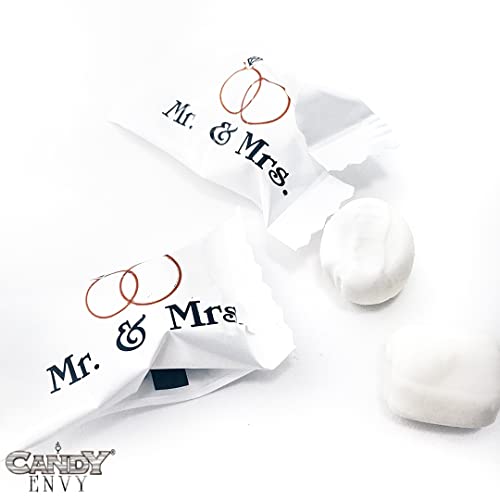 Mr. and Mrs. Buttermints Wedding Favors - 13 oz