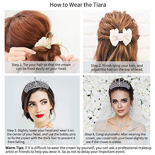 Luxury Crystal Rhinestone Bridal Hair Accessories Set