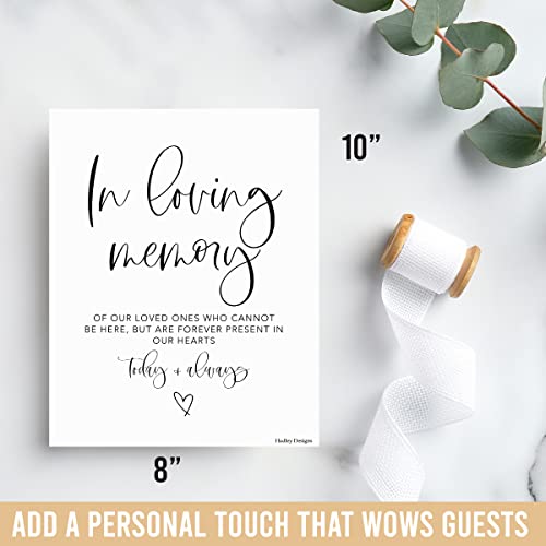 Hadley Designs 9 Minimalist Wedding Signs for Ceremony