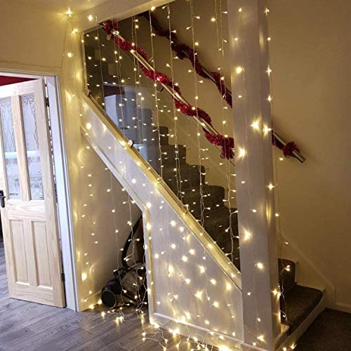 Wedding Curtain Fairy Lights, Twinkle Wall Patio Decoration