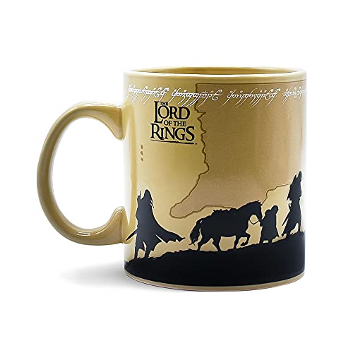 Lord of the Rings Fellowship Ceramic Coffee Mug, 20oz
