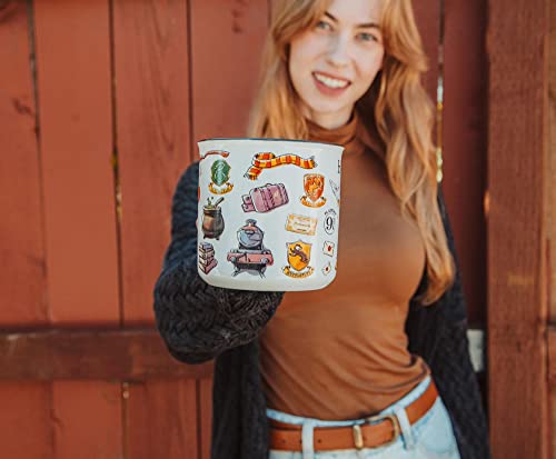 Harry Potter Hogwarts Icons Ceramic Camper Mug 20oz
