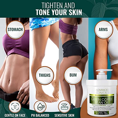 Green Coffee Bean Firming Body Cream for Butt