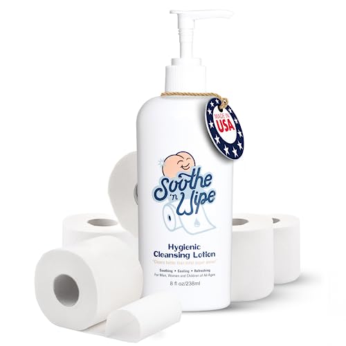 Hygienic aloe lotion for clean & smooth bum