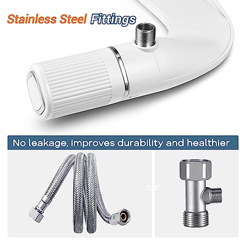 Ultra-Slim Bidet Attachment - Front & Rear Wash