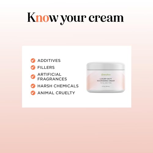 Moisturizing Butt Enhancing Cream with Natural Ingredients (4oz)