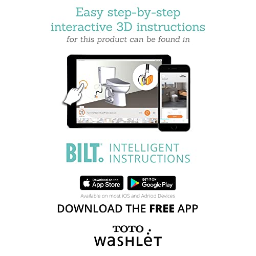 TOTO S550E Electronic Bidet Toilet Seat: Cleansing, Nightlight