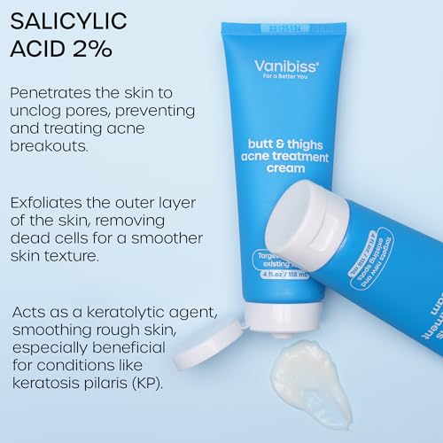 Vanibiss Butt Acne Treatment Cream - Clearing Lotion