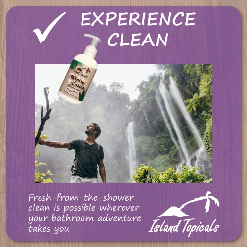 Island Topicals Wiping Lotion | Cleaner Toilet Paper