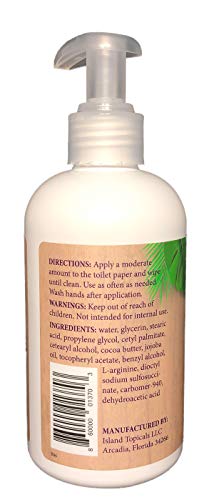 Island Topicals Wiping Lotion | Cleaner Toilet Paper
