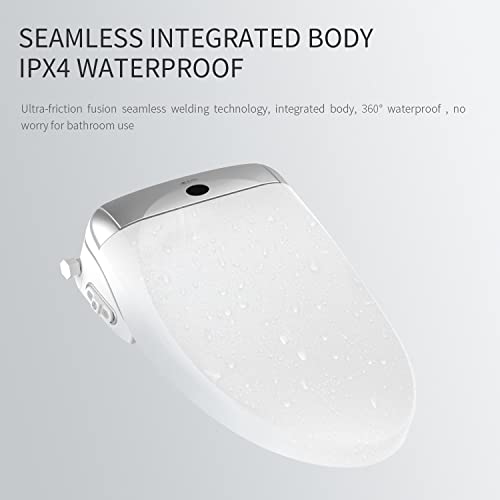 LEIVI Smart Bidet Toilet Seat with Wireless Remote, Multiple Spray Modes