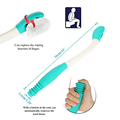 Long Reach Comfort Wipe For Limited Mobility Users
