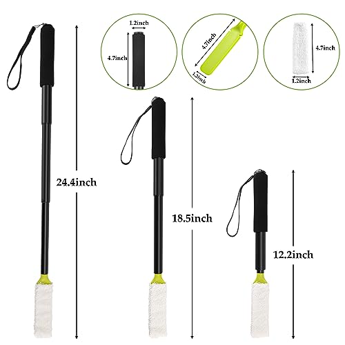 LYIGEOL Toe Cleaning Brush with Long-Handled Foot Scrubber