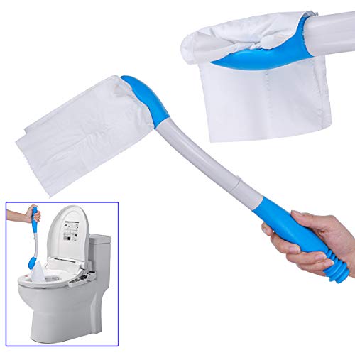 Foldable Long Comfort Toilet Aid for Limited Mobility