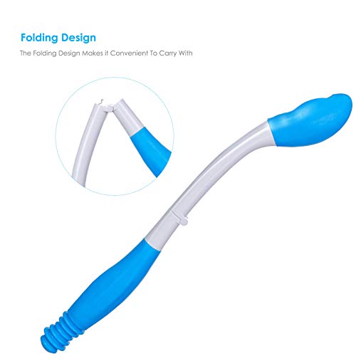 Foldable Long Comfort Toilet Aid for Limited Mobility