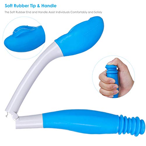 Foldable Long Comfort Toilet Aid for Limited Mobility