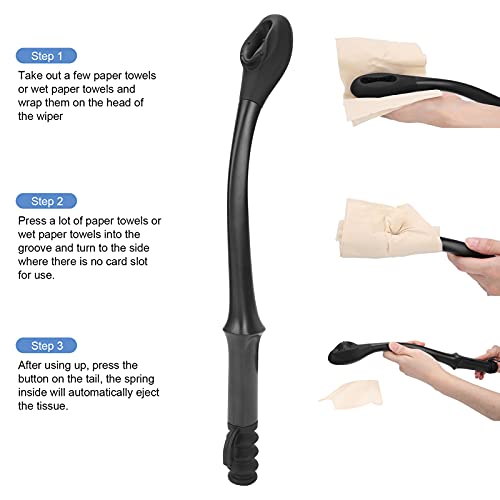 Long Reach Comfort Wiper for Limited Mobility Users