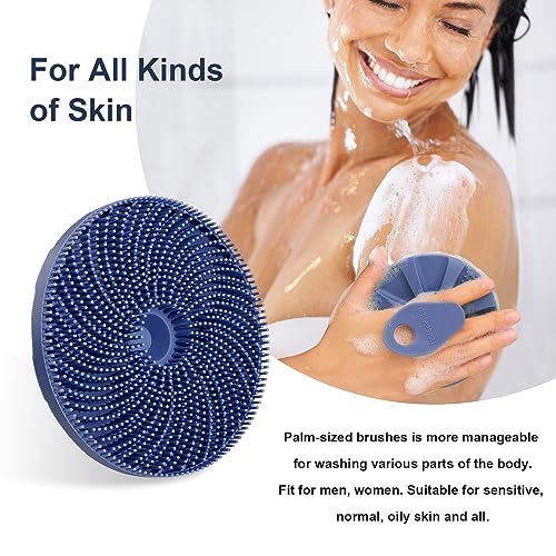 INNERNEED® Silicone Body Scrubber: Exfoliates, Massages, Hygienic