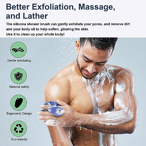 INNERNEED® Silicone Body Scrubber: Exfoliates, Massages, Hygienic