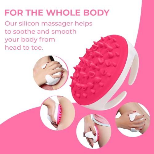 AVALON CARE Cellulite Massager Roller - Anti Cellulite Brush