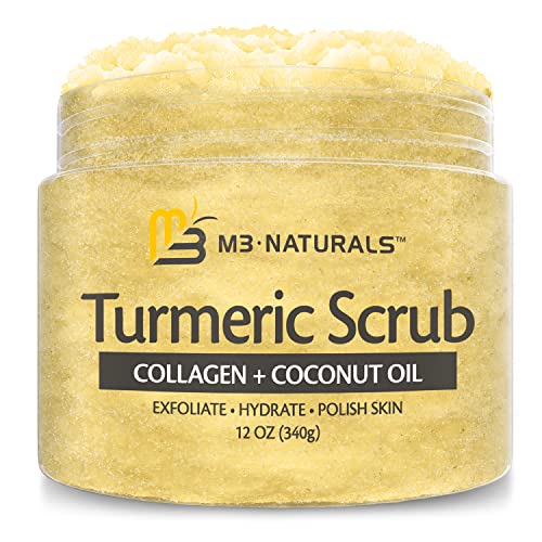 Turmeric Body Scrub with Collagen and Coconut Oil