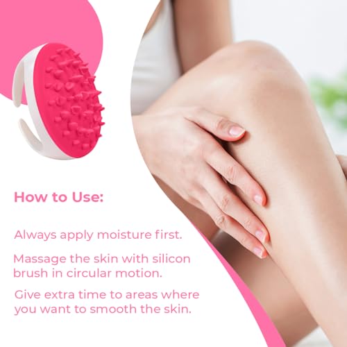 AVALON CARE Cellulite Massager Roller - Anti Cellulite Brush