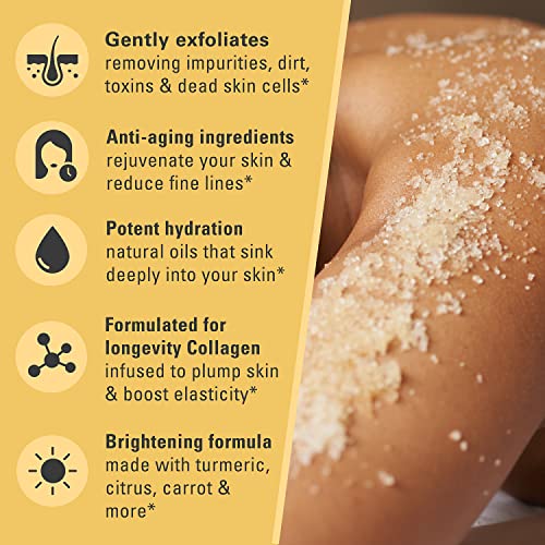 Turmeric Body Scrub with Collagen and Coconut Oil