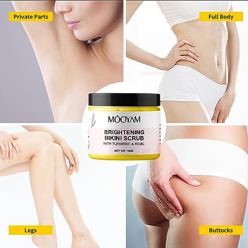 Bikini Area Exfoliating Body Scrub, Brightening Bump Eraser