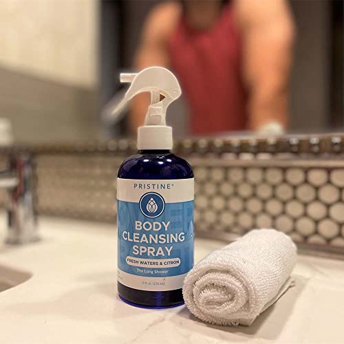 Pristine Body Cleansing Spray: Natural Portable Body Wash