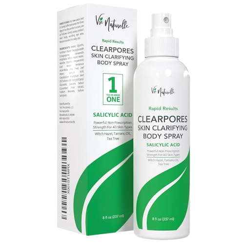 Acne Treatment Spray with Salicylic Acid for Body