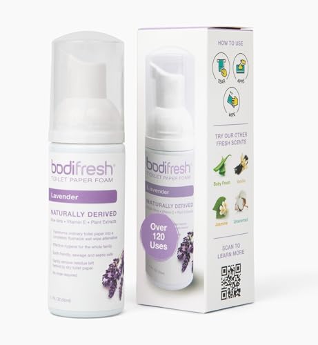 Lavender Butt Cleaner Foam, Plant-Based, Hypoallergenic, Flushable