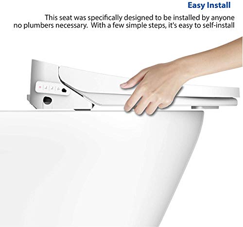 VOVO Electric Bidet Toilet Seat - Warm Water, Dryer