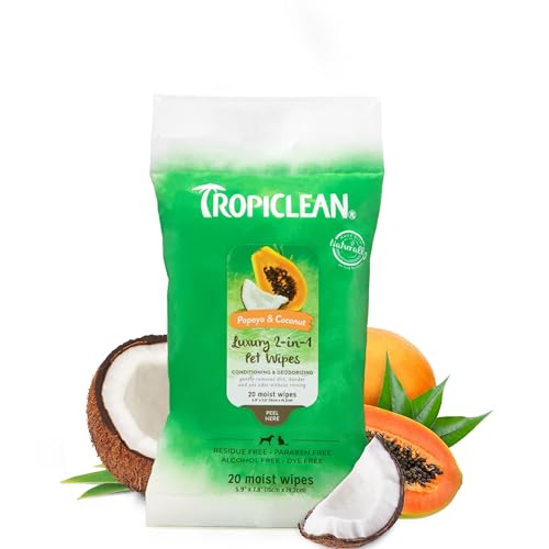 Papaya & Coconut Dog Wipes | Deep Cleaning Butt
