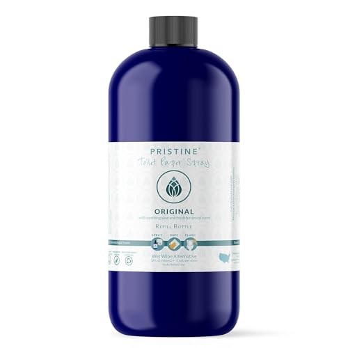 Shark Tank Pristine Toilet Paper Spray - Natural Alternative