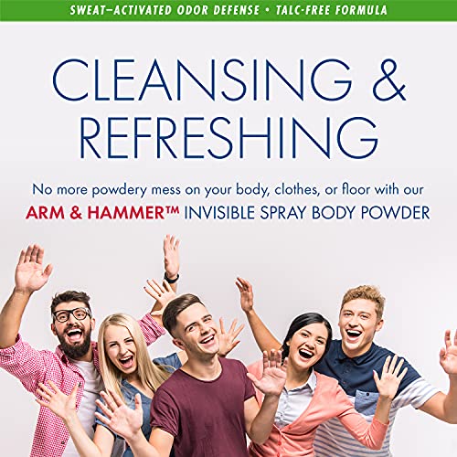 Arm & Hammer Invisible Body Powder - 7oz