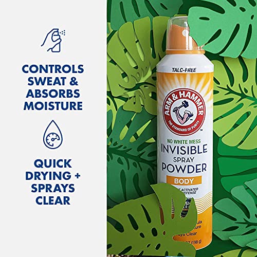 Arm & Hammer Invisible Body Powder - 7oz