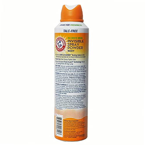 Arm & Hammer Invisible Body Powder - 7oz