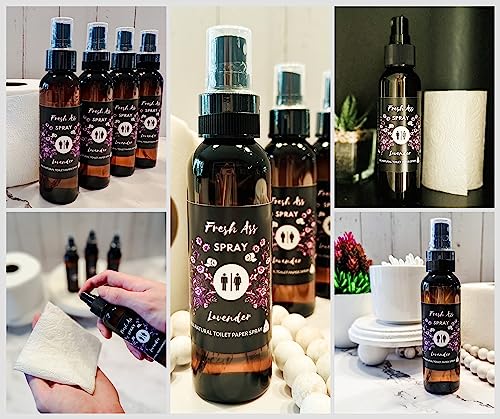 Lavender Butt Cleaner Spray - Natural Ingredients 4 oz