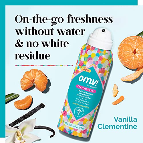 OMV! On-The-Go Feminine Hygiene Spray, Vanilla Clementine