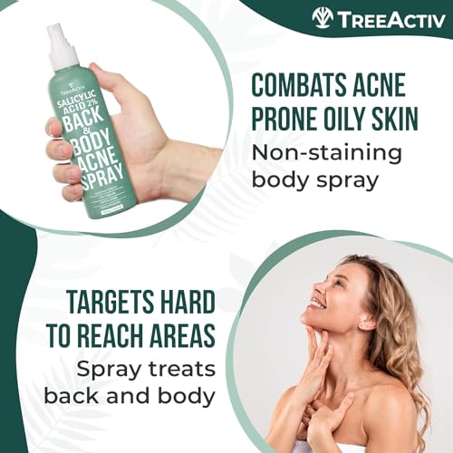 Salicylic Acid Acne Spray for Back & Body