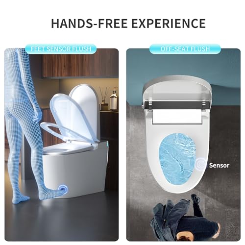 Luxury Smart Toilet with Bidet and Heated Seat