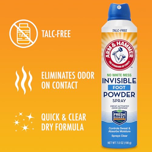 Arm & Hammer Foot Odor Eliminator Spray, 7 Oz