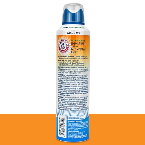 Arm & Hammer Foot Odor Eliminator Spray, 7 Oz