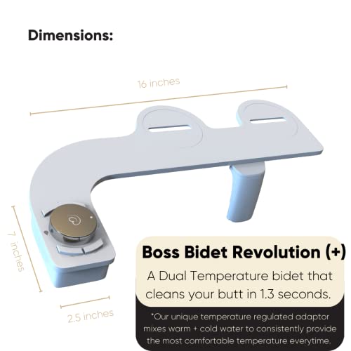 Boss Bidet Revolution Plus: Non-Electric Dual Nozzle System