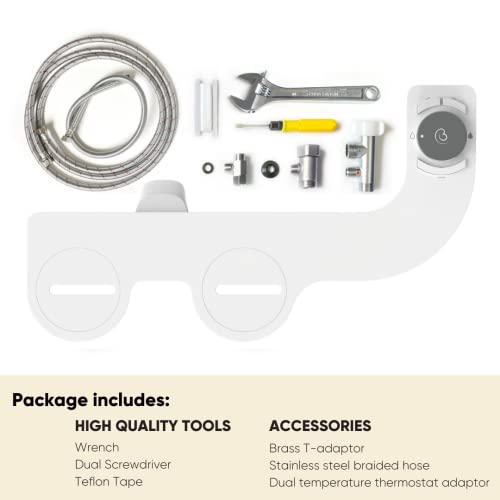 Boss Bidet Revolution Plus: Non-Electric Dual Nozzle System
