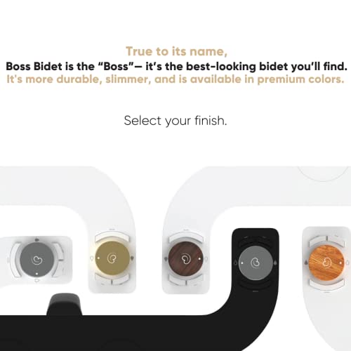 Boss Bidet Revolution Plus: Non-Electric Dual Nozzle System