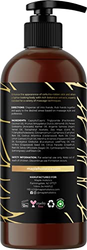 Cellulite Firming Cream and Oil with Essential Oils